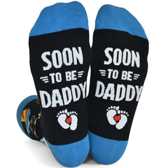 New Dad Gifts for Men Funny Dad Socks Gift Idea for New Daddy Soon to be Dad Promoted to Dad