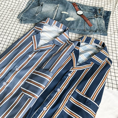 Chic Loose Floral Shirt for Summer Beach Vacation