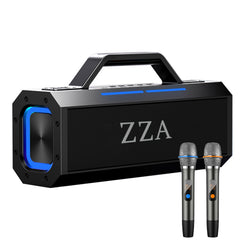 Portable Bluetooth Speakers 60W Peak Wireless Outdoor Speaker with Subwoofer Deep Bass 18000mah Power Bank IPX6 Waterproof3 Lighting Mode 100dB Loud Party Speakers for Camping Beach Garage