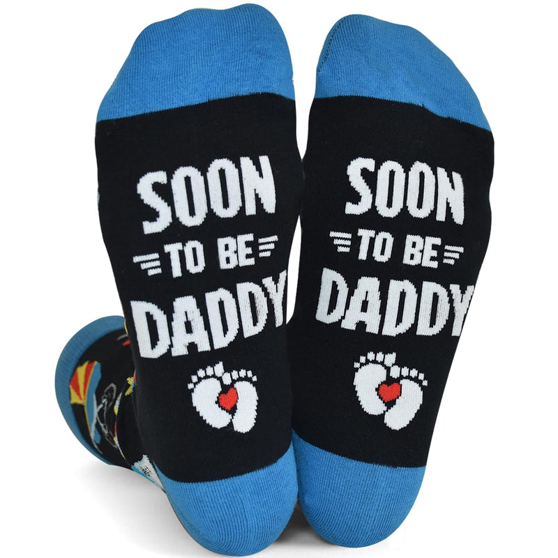 New Dad Gifts for Men Funny Dad Socks Gift Idea for New Daddy Soon to be Dad Promoted to Dad
