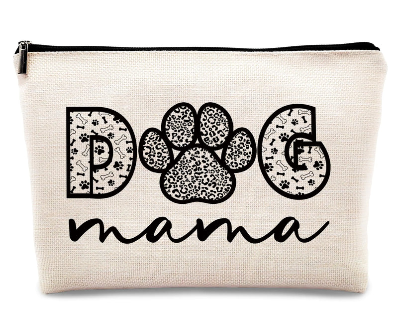 Dog Mom Makeup Bag