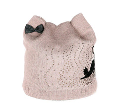 Cat Ears Knitted Hat
